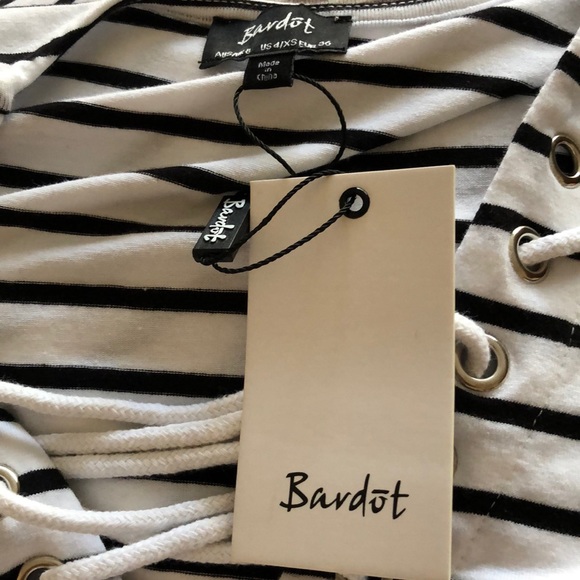 🖤BARDOT🖤STRIPED SWING DRESS🖤 - Picture 8 of 8